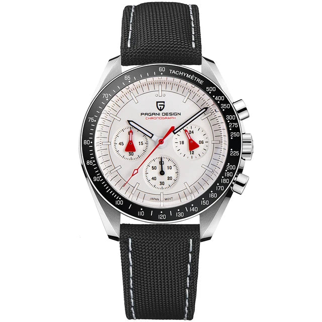 PAGANI DESIGN 2023 Lua Nova Relógio Para Homens Quartz Multifuncional Cronógrafo Esportes Mens Relógios Top Marca De Luxo Sapphire Espelho