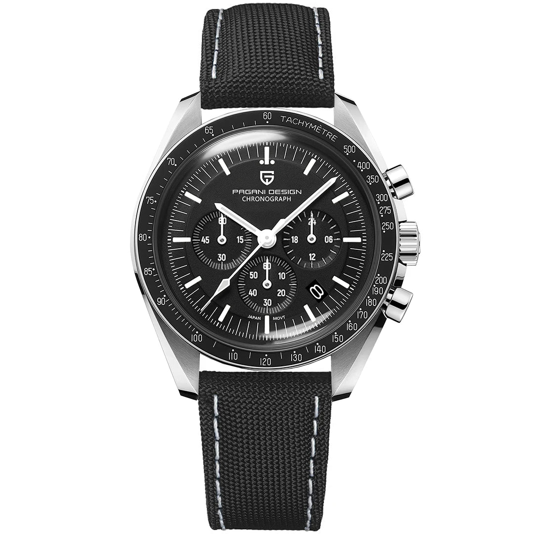 PAGANI DESIGN 2023 Lua Nova Relógio Para Homens Quartz Multifuncional Cronógrafo Esportes Mens Relógios Top Marca De Luxo Sapphire Espelho