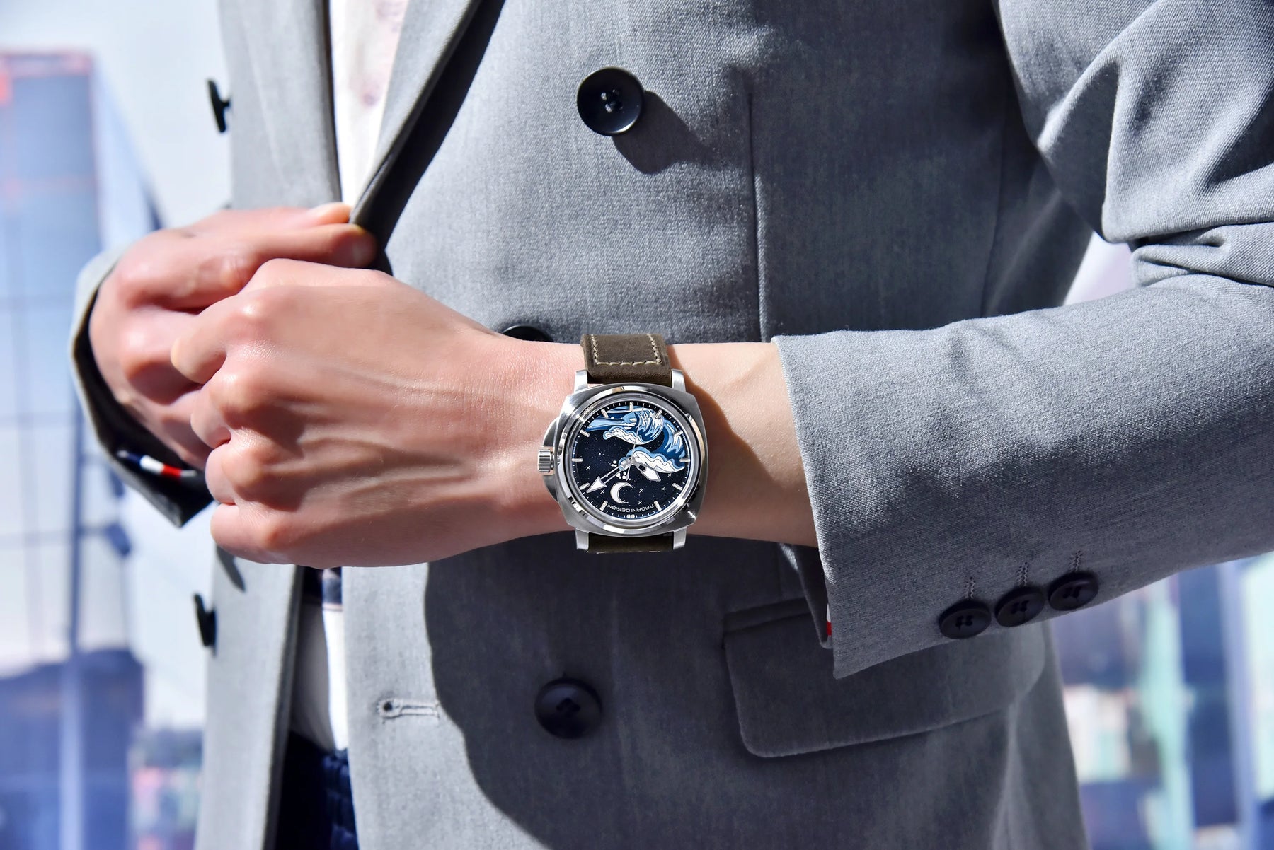 Novo 2024 pagani design moda premium dial relógios mecânicos masculinos vidro safira 100m à prova dwaterproof água relógios de pulso reloj hombre