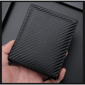 Carteira Masculina Couro Minimalista
