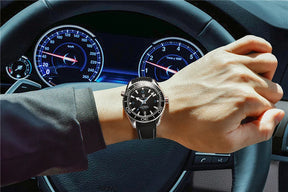 Pagani Design Homens relógio mecânico, automático, impermeável, vidro de safira, clássico, luxo, marca de topo, NH35A movimento