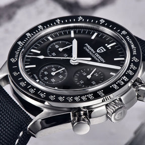 PAGANI DESIGN 2023 Lua Nova Relógio Para Homens Quartz Multifuncional Cronógrafo Esportes Mens Relógios Top Marca De Luxo Sapphire Espelho