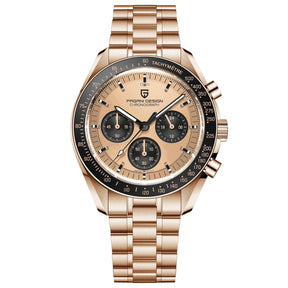 PAGANI DESIGN 2023 Lua Nova Relógio Para Homens Quartz Multifuncional Cronógrafo Esportes Mens Relógios Top Marca De Luxo Sapphire Espelho