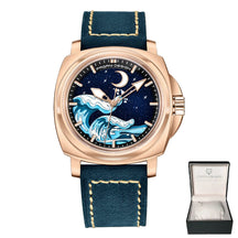 Novo 2024 pagani design moda premium dial relógios mecânicos masculinos vidro safira 100m à prova dwaterproof água relógios de pulso reloj hombre