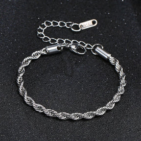 inoxidável masculina pulseira