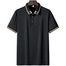 Camisa Polo Masculina de Seda