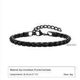 Vnox pulseiras de corrente de cobra feitas à mão de aço inoxidável colorido para homens meninos, pulseira de ligação de metal simples ajustável, joias hippie