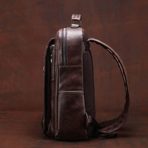 Mochila Masculina para Notebook de Couro Jeep Buluo Modelo Road Master